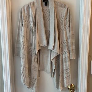 WHBM Khaki Cardigan